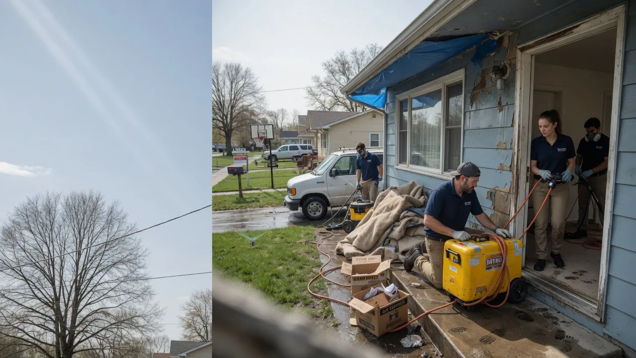Basement Flood Cleanup in Applegate, MI near me